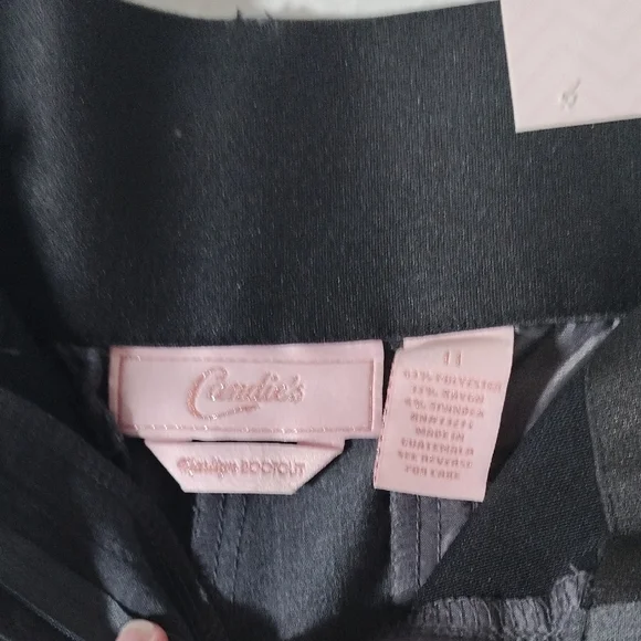 Candie's Gray Dress Pants Size 11 BRAND NEW With Tags - Picture 4 of 16